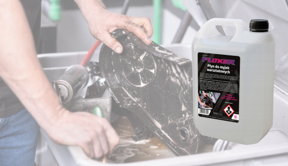 Czym umyć silnik? Płynem do myjki warsztatowej! Masz myjkę warsztatową?